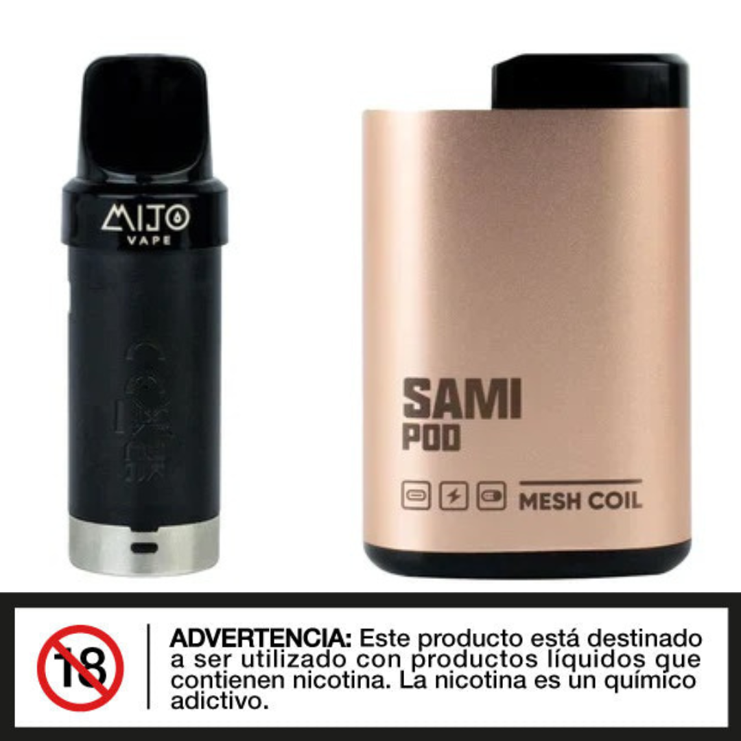 Sami Pod Kit 3500puff Rose Gold