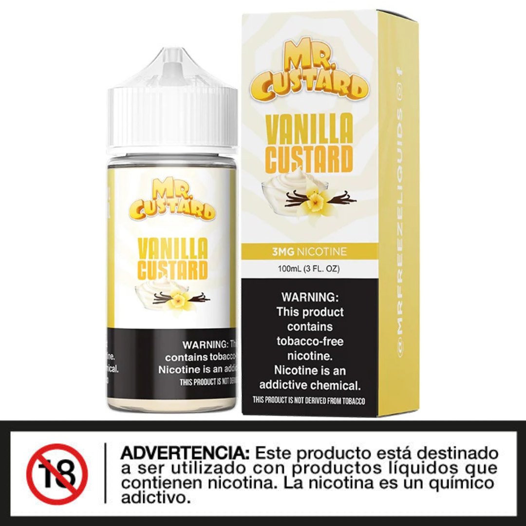 Mr Freeze – Vanilla Custard 100ml